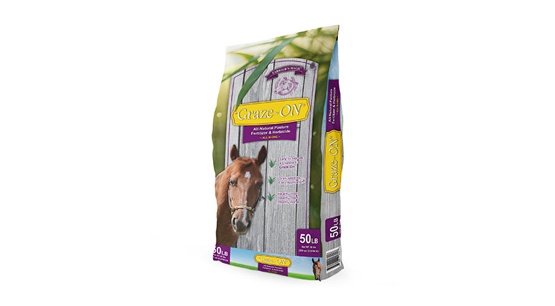 Farrier’s Magic® Graze-ON All-Natural Pasture Fertilizer & Pre-Emergent Herbicide