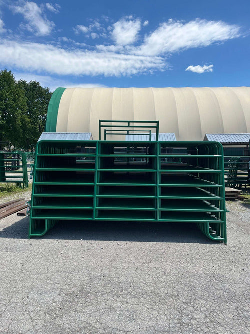 70' Cashmans Standard Horse Round Pen, 18 Panels & Walk-Thru - 6' High