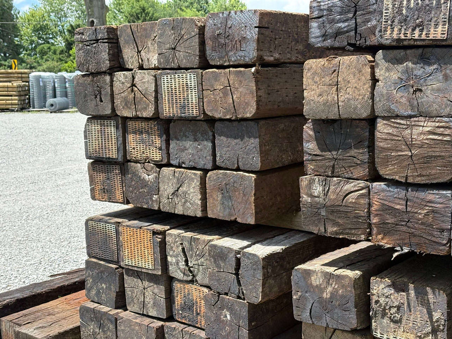 Railroad Ties for Landscaping & Borders