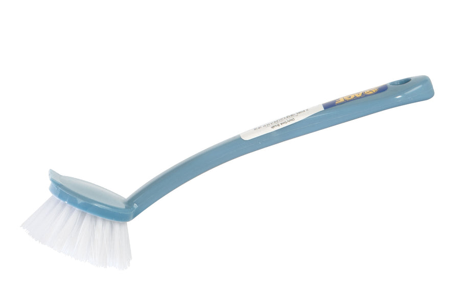 Mini Handle Scrub Brush with Scraper for Cleaning