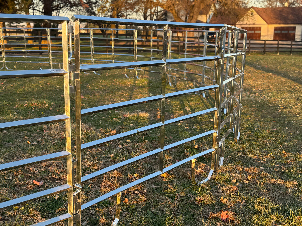 5' High Cashmans CS Stainless Steel Horse Panels or Walk-Thru — alternate view 2