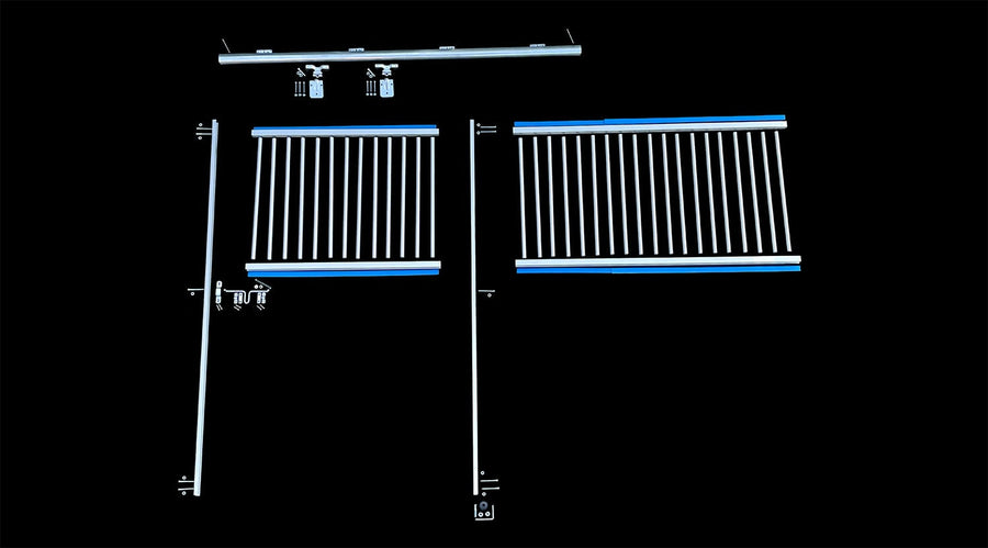 10' Aluminum Super Duty Horse Stall Front Package