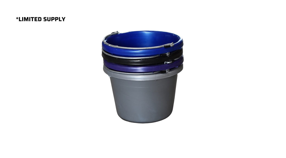 8 Quart Round Feed & Water Buckets, Baker's Dozen 13 Pack — alternate view 4