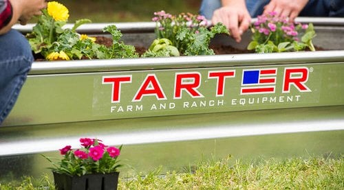 2' x 1' x 6' Oval Galvanized Planter Box