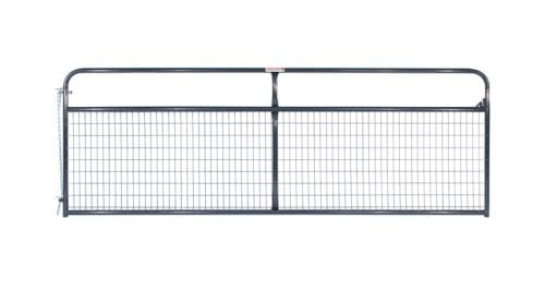 Gray Wire Filled Gate, 50" Tall, 3' to 16'