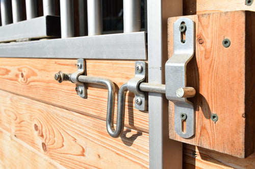 10" Spring Loaded Stall Door Latch