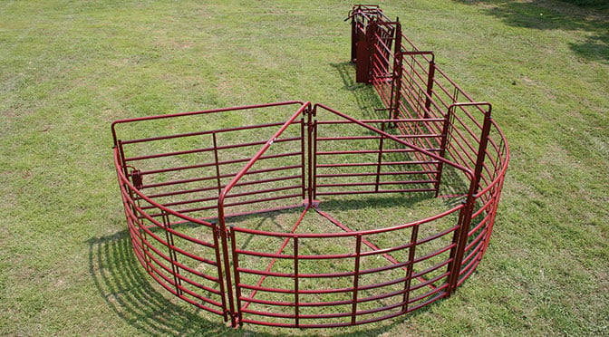 Open Sweep Cattle System, 180° with 20' Adjustable Alley — alternate view 3