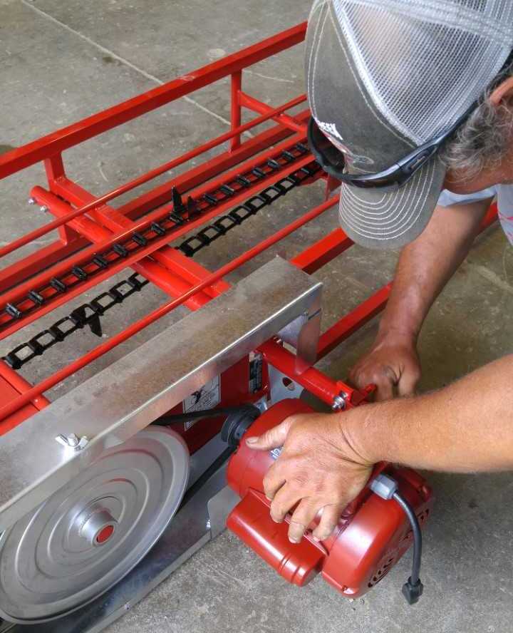 Hay Baling conveyor