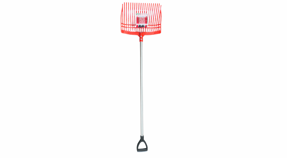 Super Tuff Manure Fork with D-Handle for Stalls
