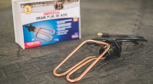 1500W Universal Drain Plug De-Icer for Stock Tanks