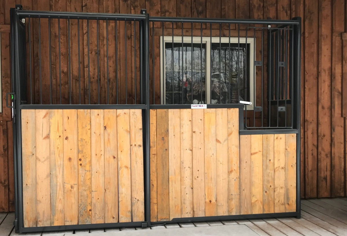 Equestrian World Horse Stall Panels, Front & Side — front view