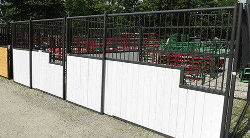 Equestrian World Horse Stall Panels, Front & Side — alternate view 9