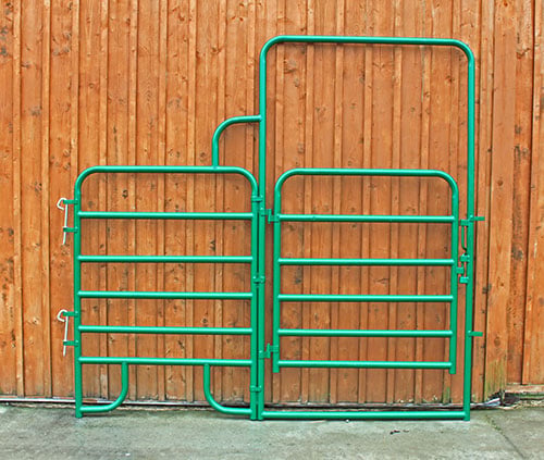 Cashmans Combo Corral Panels with Bow Gate, 8' to 12' — alternate view 3