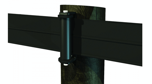 5" Cenflex Corner Roller Bracket for Fence Rail