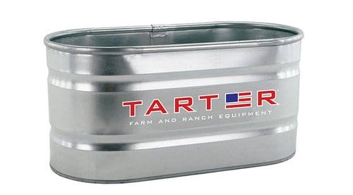 Galvanized Oval Stock Tank for Livestock, 100 to 300 Gallon — alternate view 2