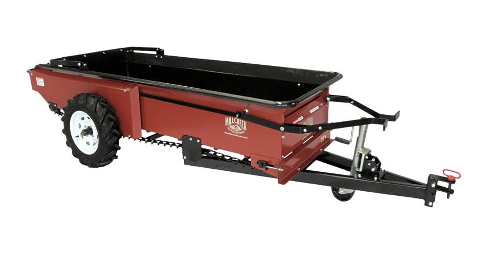 Compact Manure Spreader for 1 to 6 Horses, 27 or 37 Cu Ft — alternate view 12