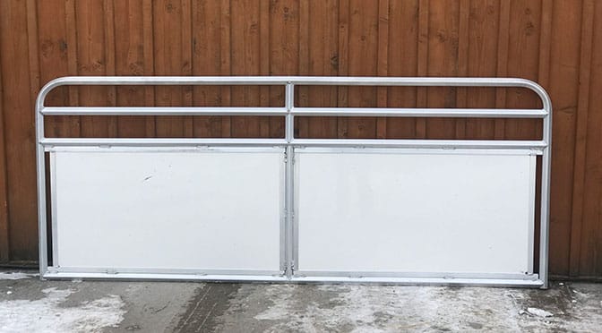 Aluminum Mini Puckboard Panels & Gates for Livestock, 6' to 10' — alternate view 4