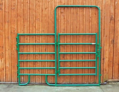 Cashmans Combo Heavy Duty Horse Panels with Bow Gate, 8' to 12' — alternate view 8