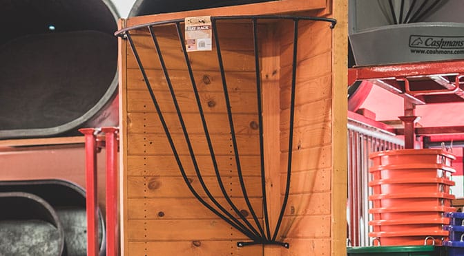 Heavy Duty Steel Corner Hay Rack Feeder for Horse Stalls — alternate view 4