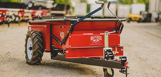 manure spreaders are essential equipment for horse farms