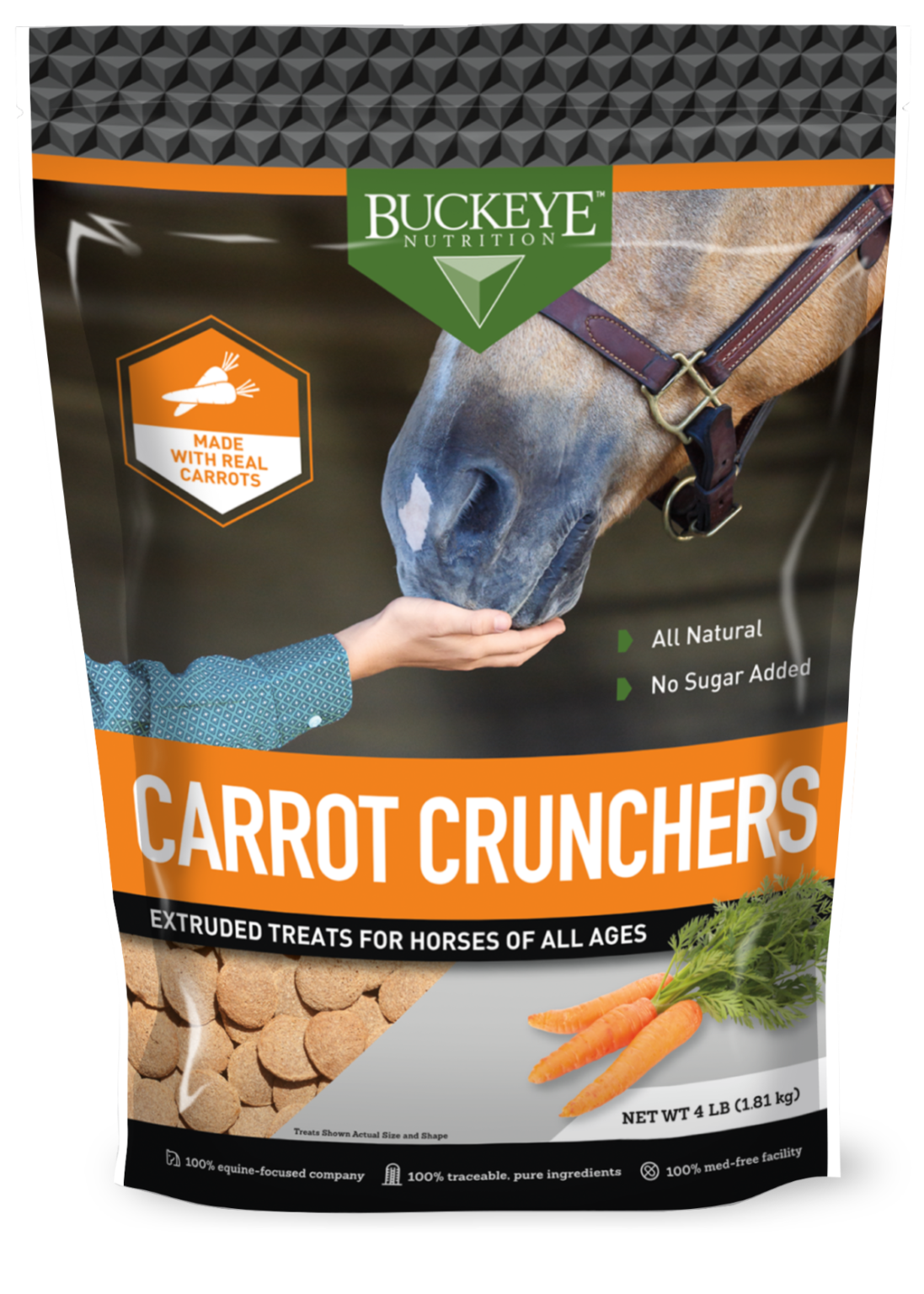 Carrot Horse Treats by Buckeye™ Nutrition Cashmans