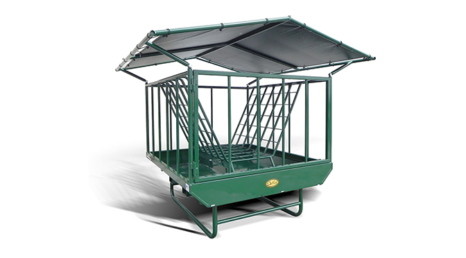 Heavy Duty Round Bale Pasture Feeder Cashmans