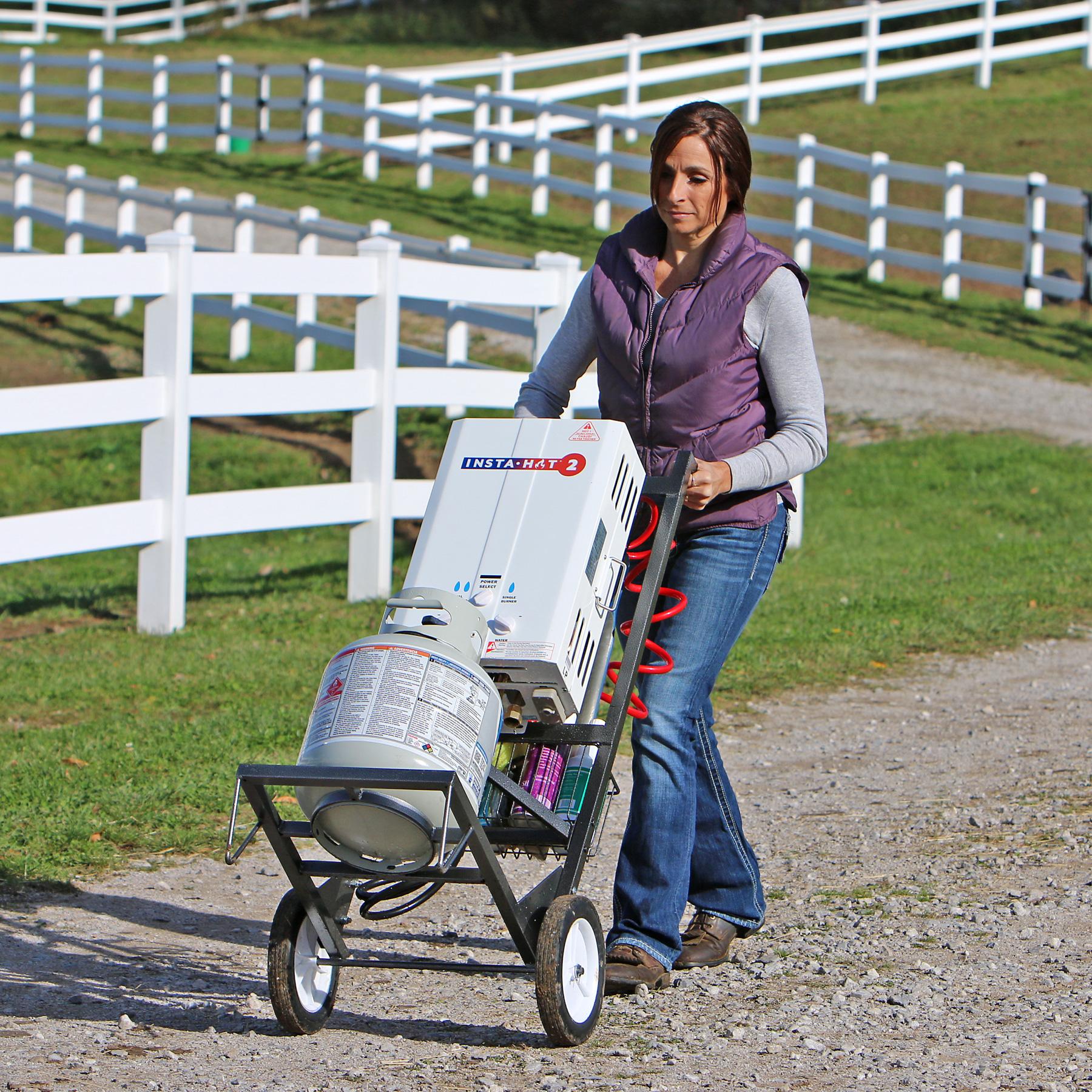 InstaHot 2 Portable Washing System with Cart Cashmans