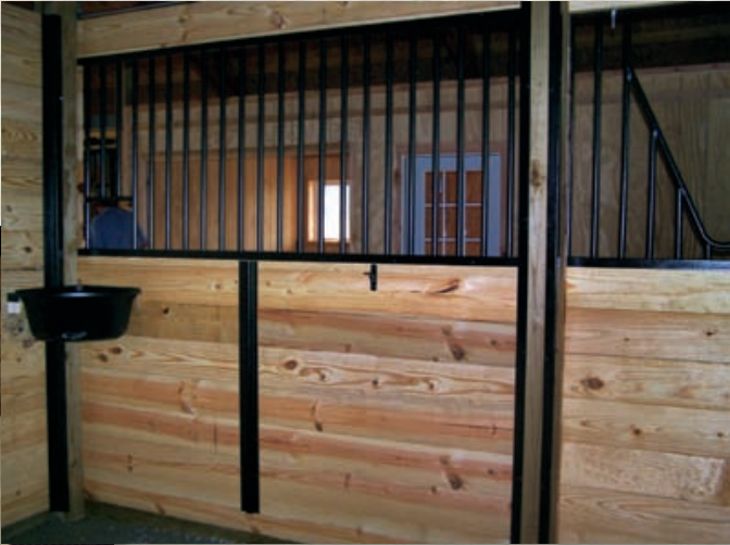 MWI Stall Partitions (solid or with full grill) Cashmans