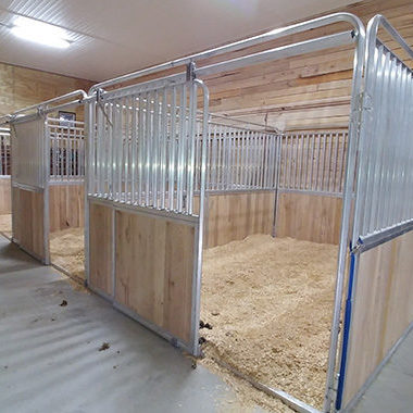 Aluminum Modular Stalls