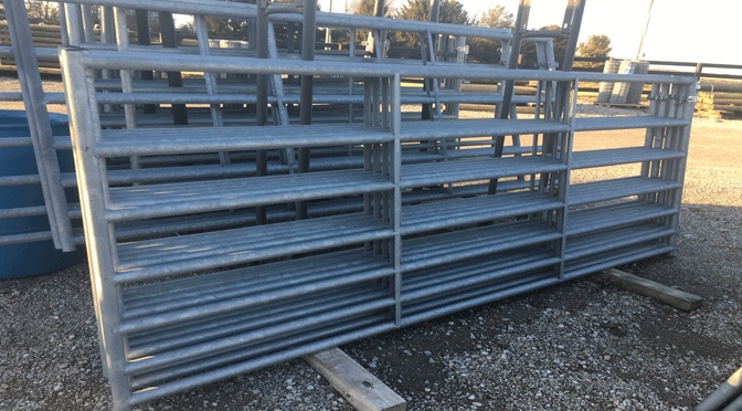 7 Bar Galvanised Metal Field Farm Equestrian Entrance Security Gate 3ft-16ft 