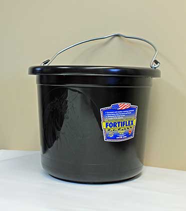 Fortiflex 6 Gallon Premium Flat Back Bucket