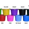 Fortiflex 8 Quart Premium Flat Back Bucket - Image 2