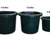 Fortiflex 8 Quart Premium Flat Back Bucket - Image 3