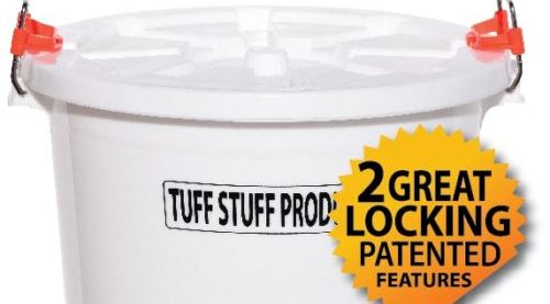 TUFF STUFF FEED STORAGE DRUM WITH LOCKING LID - West Chester, PA - Agway  Wild Birding Center