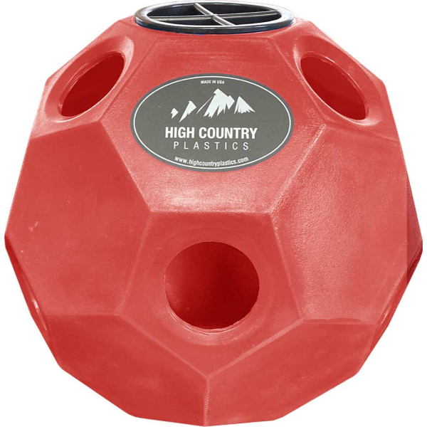 high country plastic slow feed hay play ball
