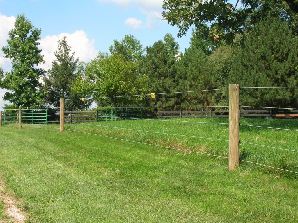 braided rope electric fence for horses