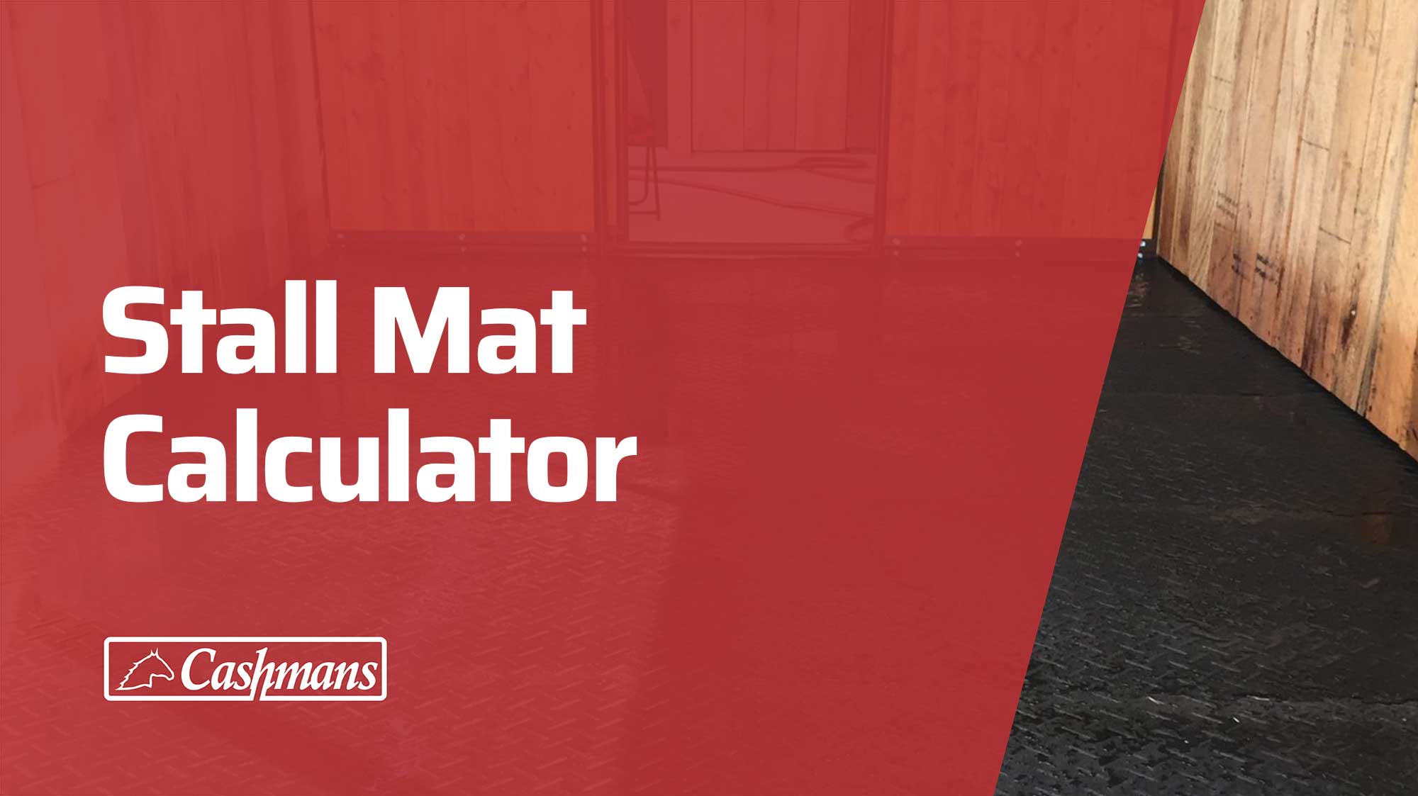 Stall Mat Calculator Cashmans