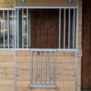 Aluminum Stall Drop Down Socializing Door - Image 3