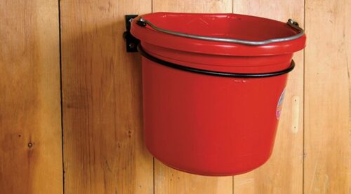 Fold Down Bucket Holder