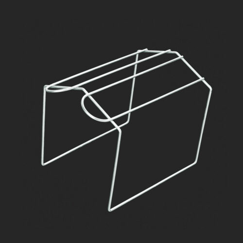 Royal Wire Rolling 2 Tier Basket - Image 5