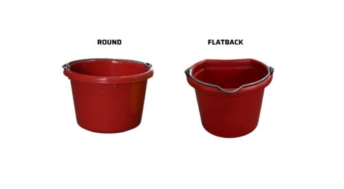 Baker's Dozen Fortiflex 8 Quart Premium Flat Back Bucket - Image 5