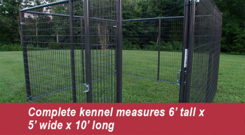 5' x 10' Heavy Duty Dog Kennel