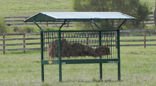 Heavy Duty Small Square Bale Pasture Feeder - Image 4