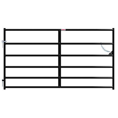 Black Utility Gate