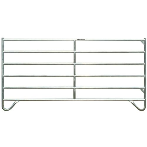 70' Hot Dipped Galvanized Round Pen - 6' High - Image 7