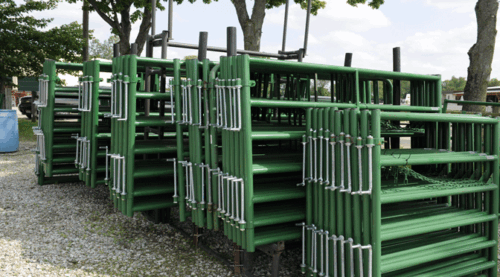Cashmans 7 Bar Heavy Horse Gate (Green)