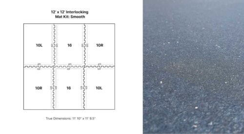 12' x 12' Smooth Mat Kit