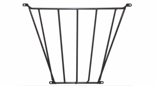 Black Iron Wall Mount Hay Rack