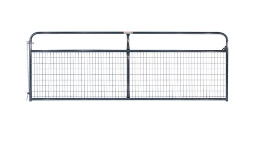 Gray Wire Filled Gates