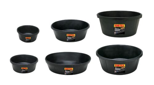 Fortex Rubber Feed Dishes